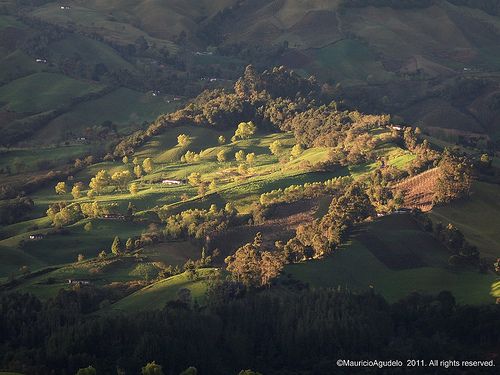 Panorámica, vereda Yarumal, Sonsón, Antioquia.